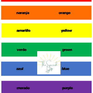 Colors in Spanish and English