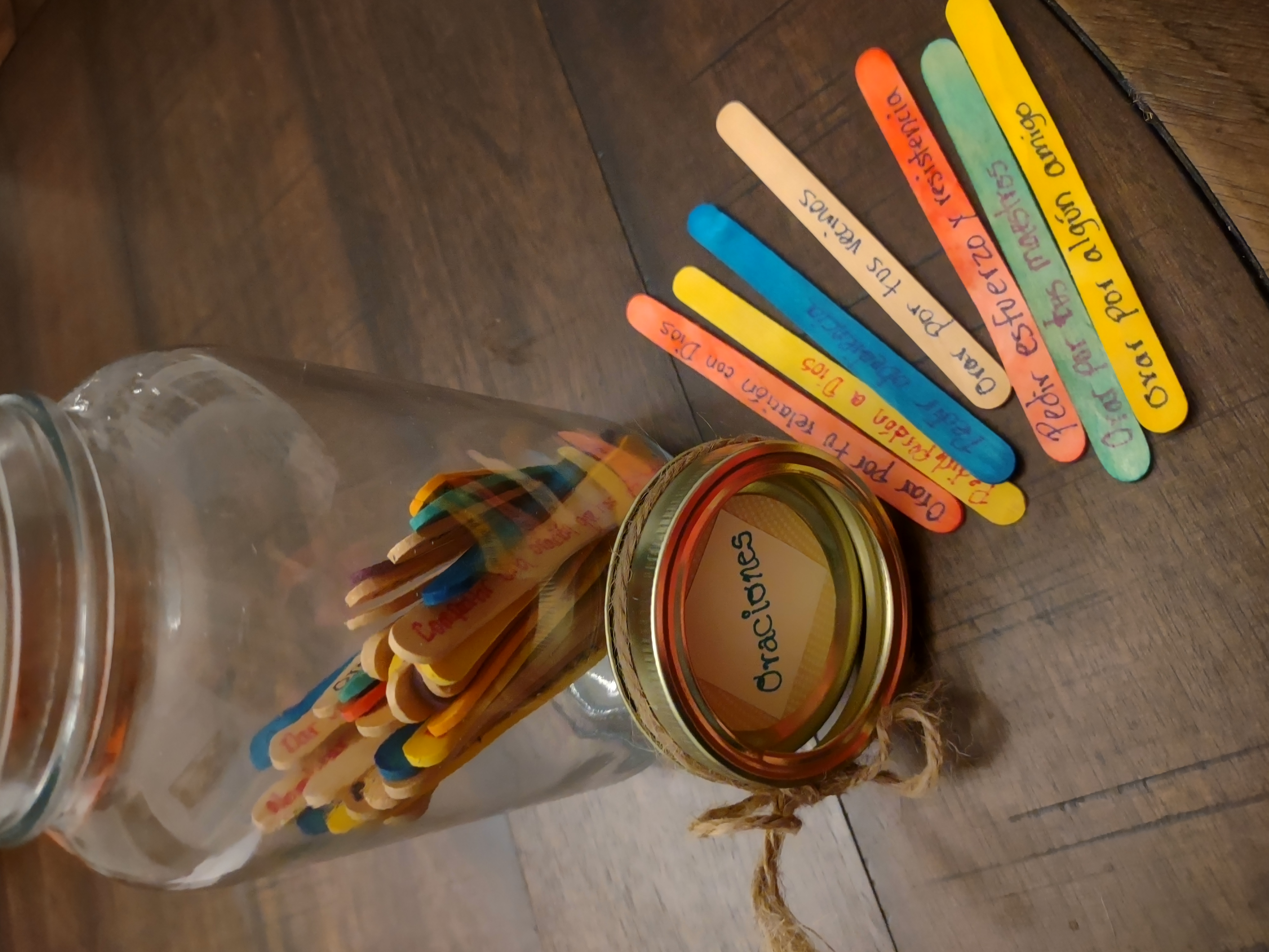 Spanish prayer jar